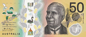 Banknot 50 AUD – wymiana dolarów australijskich w kantorze w Warszawie